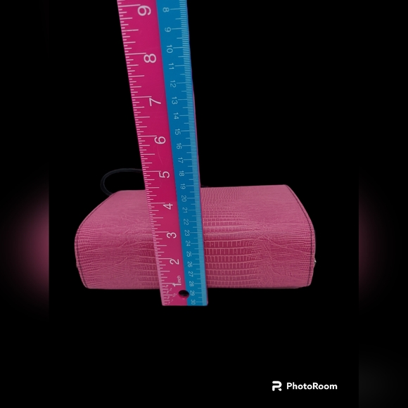 Unbranded Pink Textured Small Handbag - Picture 5 of 8